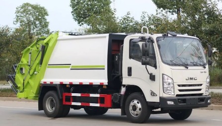 江鈴凱運國六6方壓縮式垃圾車_壓縮式垃圾車生產廠家